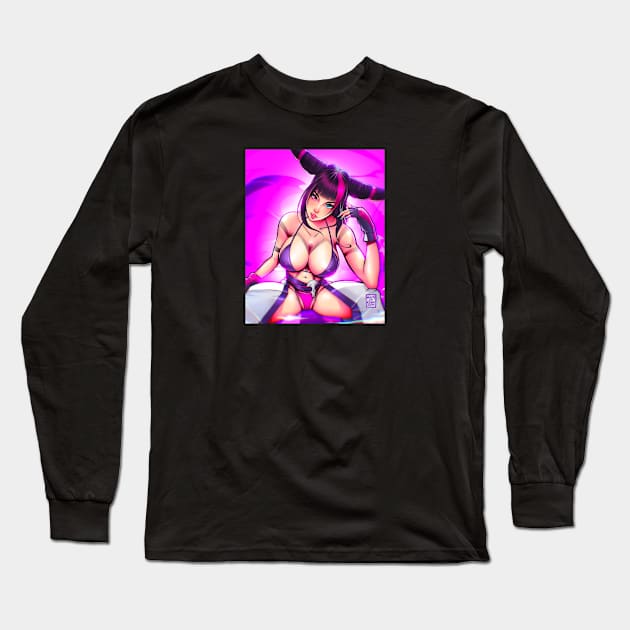 Fight Girl Long Sleeve T-Shirt by Made In Kush